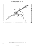 WIRING HARNESS , LIT/OPTIONAL Diagram and Parts List for MW1000XW0  Whirlpool Microwave