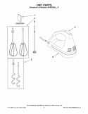 Part Location Diagram of W10275837 Whirlpool HOOK-DOUGH