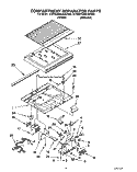 COMPARTMENT SEPARATOR Diagram and Parts List for KTRS20MAWH00  KitchenAid Refrigerator