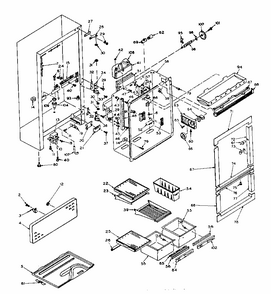 Part Location Diagram of 516600 Whirlpool Ladder