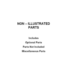 Optional Parts Diagram and Parts List for BNF15ASANA0  Whirlpool Washer