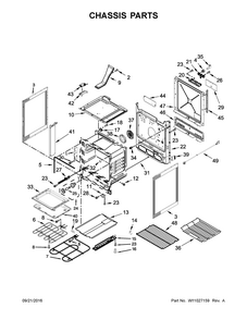Part Location Diagram of W10580297 Whirlpool Main harness
