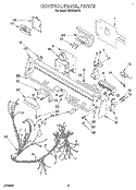 Part Location Diagram of 9741699 Whirlpool Retaining Bracket
