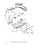CONTROL Diagram and Parts List for 8ED22DQXXN00  Whirlpool Refrigerator