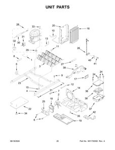 Part Location Diagram of W11650662 Whirlpool HEATER