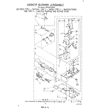 688639 BURNER Diagram and Parts List for LG7801XMW0  Whirlpool Dryer