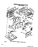 AIR FLOW AND CONTROL Diagram and Parts List for ACQ154XX0  Whirlpool Air Conditioner