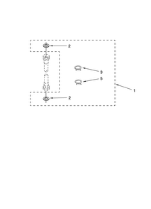 Miscellaneous  Parts Diagram and Parts List for 11097842700  Kenmore Washer Dryer Combo