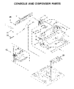 Part Location Diagram of W11417463 Whirlpool CNTRL-ELEC