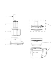 Part Location Diagram of W10723407 Whirlpool PUSHER