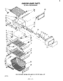 FREEZER LINER Diagram and Parts List for EHD261MMWR2  Whirlpool Refrigerator