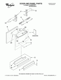 Part Location Diagram of W10219586 Whirlpool TECH SHEET (SPANISH)