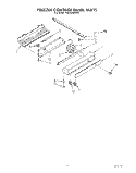 FREEZER CONTROL PANEL Diagram and Parts List for KSSS36DWX01  KitchenAid Refrigerator
