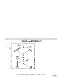 MISCELLANEOUS Diagram and Parts List for KAWE842WAL1  Whirlpool Washer