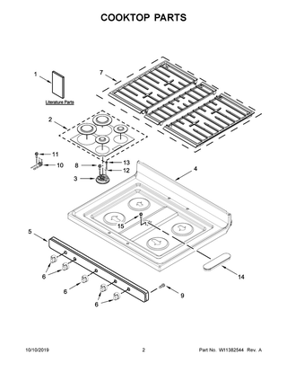 Part Location Diagram of W11333114 Whirlpool Sheet, Tech