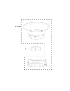 Unit Parts Diagram and Parts List for 5KVJ0332EER0  KitchenAid Juicer