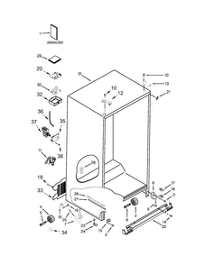 Part Location Diagram of W10669601 Whirlpool ENERGY GDE