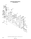 CONTROL PANEL Diagram and Parts List for RE960PXVN3  Whirlpool Range