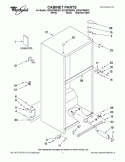 Part Location Diagram of W10251535 Whirlpool ENERGY LABEL
