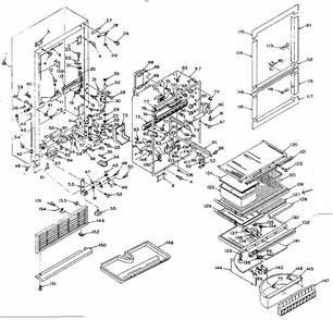Part Location Diagram of 512063 Whirlpool Refrigerator liner