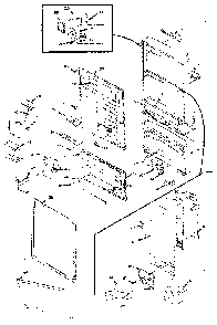 Refrigerator Door Parts Diagram and Parts List for 106M13ES-F  Kenmore Refrigerator
