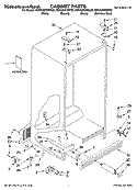 Part Location Diagram of 2318581 Whirlpool Use & Care Guide