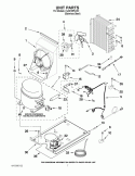 UNIT PARTS Diagram and Parts List for KUIC18PNXS1  KitchenAid Ice Maker