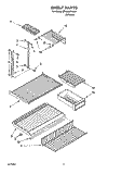 Part Location Diagram of 2163238 Whirlpool TRIVET