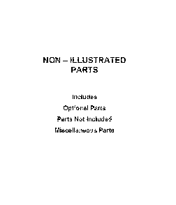 Optional parts (not included) Diagram and Parts List for WGD4850HW1  Whirlpool Dryer