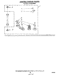 MISCELLANEOUS, LITERATURE AND OPTIONAL Diagram and Parts List for LA7800XMW0  Whirlpool Washer