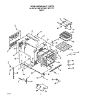 BODY Diagram and Parts List for B5007X0  Roper Range