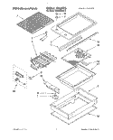 Part Location Diagram of LIT3182047 Whirlpool Use & Care Guide