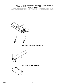 ^wire Harness Diagram and Parts List for 1456*0A  Roper Range