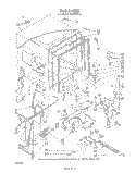 Part Location Diagram of 302847 Whirlpool Timer, 60 Hz.