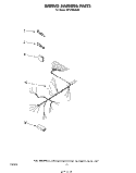 WIRING HARNESS Diagram and Parts List for DP1098XRN0  Whirlpool Dishwasher
