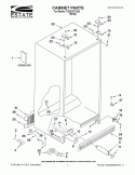 Part Location Diagram of W10213153 Whirlpool USE & CARE GUIDE