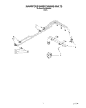 MANIFOLD AND TUBING Diagram and Parts List for SC8900EXB1  Whirlpool Cooktop