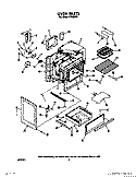 OVEN Diagram and Parts List for F7908L0  Roper Range