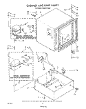 SECTION Diagram and Parts List for EV060FXTN00  Whirlpool Freezer