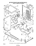 Part Location Diagram of 3389265 Whirlpool PANEL, SIDE (Left Hand), ALMOND
