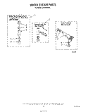 WATER SYSTEM Diagram and Parts List for LA5300XSW0  Whirlpool Washer