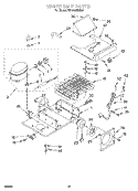 UPPER UNIT Diagram and Parts List for KSSC48MHS00  KitchenAid Refrigerator