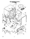 Part Location Diagram of LIT3373744 Whirlpool Guide, Use & Care