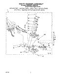 3401771 BURNER ASSEMBLY Diagram and Parts List for LGR5624DZ0  Whirlpool Dryer