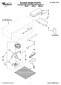 RANGE HOOD PARTS Diagram and Parts List for RH2030XJB3  Whirlpool Range Hood