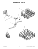 Part Location Diagram of W10567634 Whirlpool ADAPTER