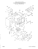 BODY Diagram and Parts List for 1413W1A  Roper Range