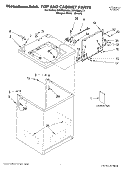 Part Location Diagram of LIT3950453 Whirlpool Literature Parts (Use & Care Guide) (English)