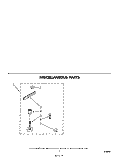 MISCELLANEOUS Diagram and Parts List for LA3400XMW3  Whirlpool Washer