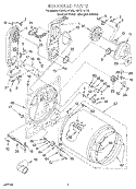 BULKHEAD Diagram and Parts List for KGYS777EQ0  KitchenAid Dryer
